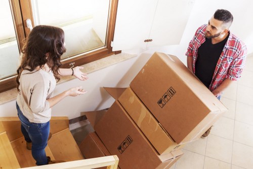 Furniture loading for a Southlambeth man and van move