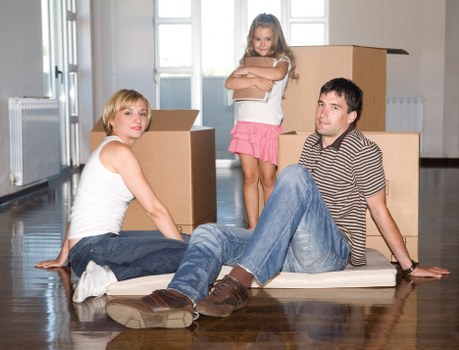 Professional removal staff following health and safety standards